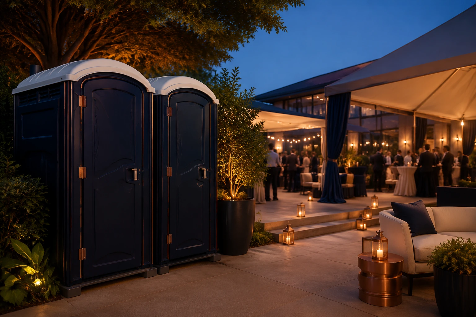 Portable restroom rental planning for Ivins, UT